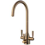 Clearwater Eclipse 3 Way Filter Tap Patinated Brass