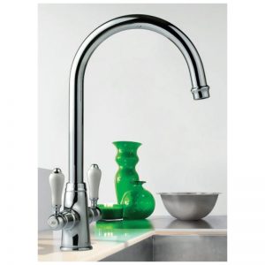 Clearwater Elegance Mono Sink Mixer with Swivel Spout Bronze