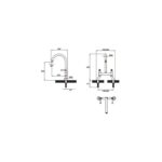 Clearwater Elegance Kitchen Bridge Mixer Tap Brushed Copper