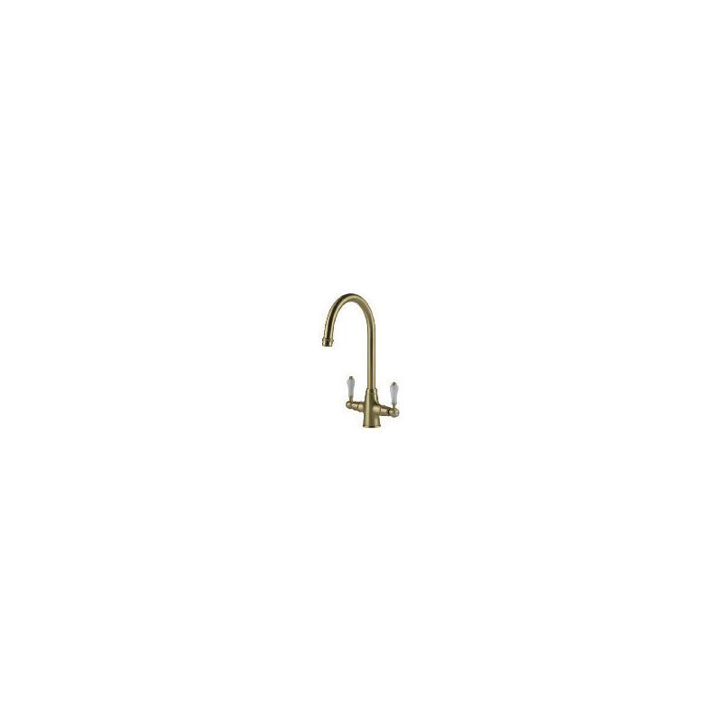 Clearwater Elegance Mono Sink Mixer Brushed Brass