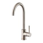 Clearwater Ember Side Lever Kitchen Sink Mixer Tap Brushed Nickel