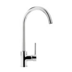 Clearwater Ember Side Lever Kitchen Sink Mixer Tap Chrome