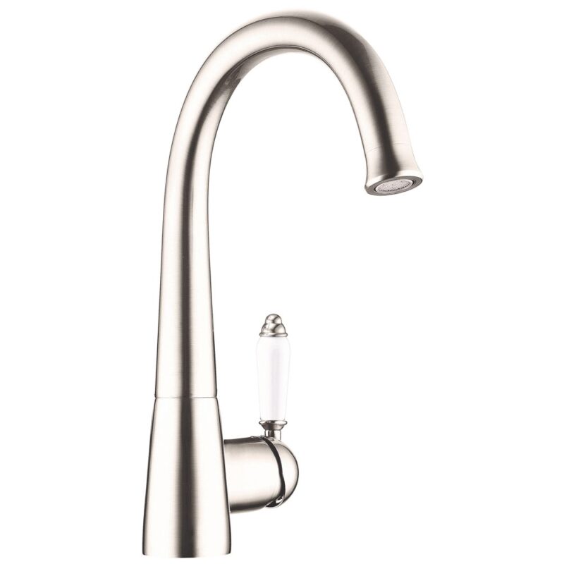Clearwater Equinox C Kitchen Sink Mixer Brushed Nickel