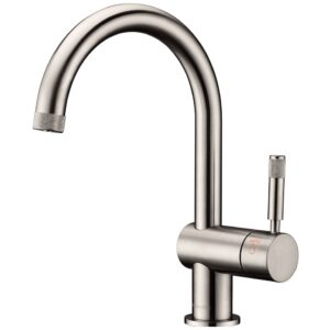 Clearwater Hotshot 1 Boiling Hot Water Only Kitchen Tap Brushed Nickel