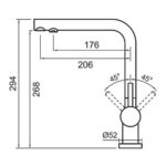 Clearwater Hydra Mixer & Cold Filter Tap Chrome
