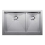 Clearwater Infinity Smart Apron 1.5 Bowl Stainless Steel Sink