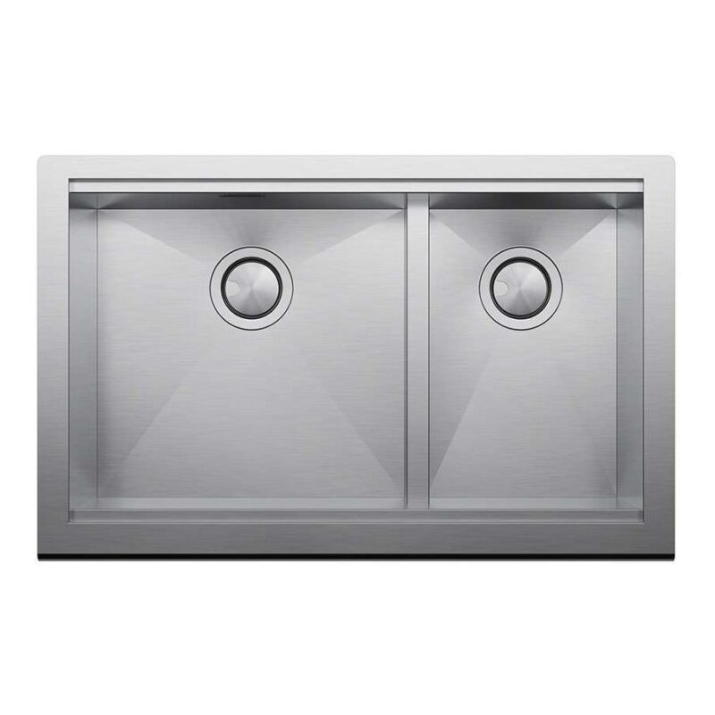 Clearwater Infinity Smart Apron 1.5 Bowl Stainless Steel Sink Clearwater Infinity Smart Apron 1.5 Bowl Stainless Steel Sink