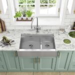Clearwater Infinity Smart Apron 1.5 Bowl Stainless Steel Sink