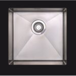 Clearwater Jazz 1 Bowl Undermount Steel Kitchen Sink 450x440mm