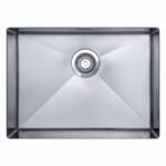 Clearwater Jazz 550x400mm Single Bowl Stainless Steel Undermount Sink