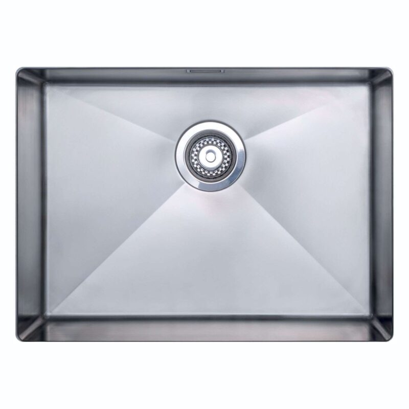 Clearwater Jazz 550x400mm Single Bowl Stainless Steel Undermount Sink