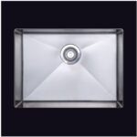 Clearwater Jazz 550x400mm Single Bowl Stainless Steel Undermount Sink