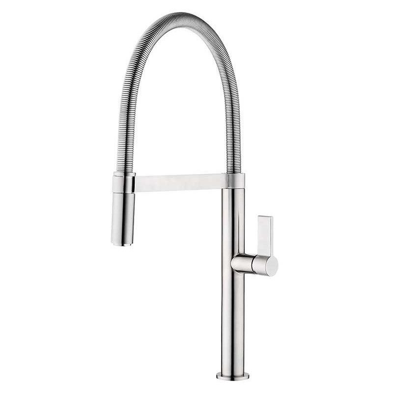 Clearwater Jovian Sink Mixer with Spring Spout Chrome