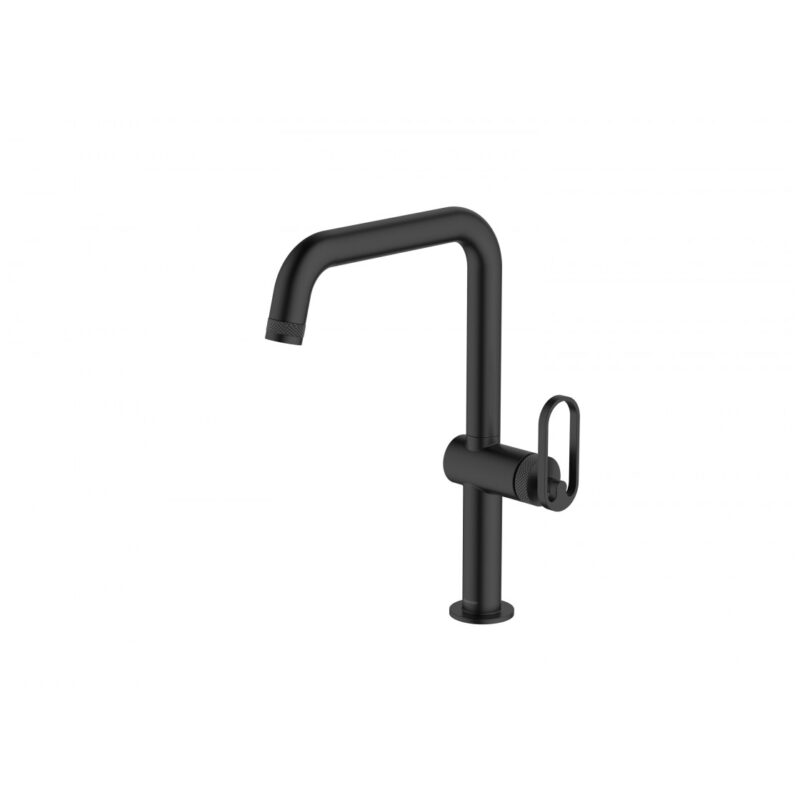 Clearwater Juno Single Lever Kitchen Sink Mixer Tap Matt Black