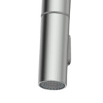 Clearwater Kira C Spout Kitchen Sink Mixer Tap with Pull-Out Brushed Nickel