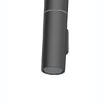 Clearwater Kira C Spout Sink Mixer with Pull-Out Matt Black