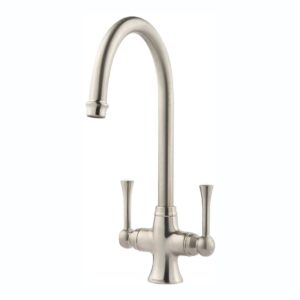Clearwater Regent Mono Sink Mixer with Swivel Spout Brushed