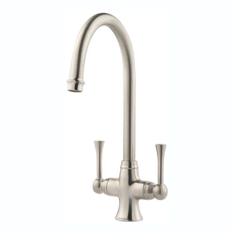 Clearwater Regent Mono Sink Mixer with Swivel Spout Brushed