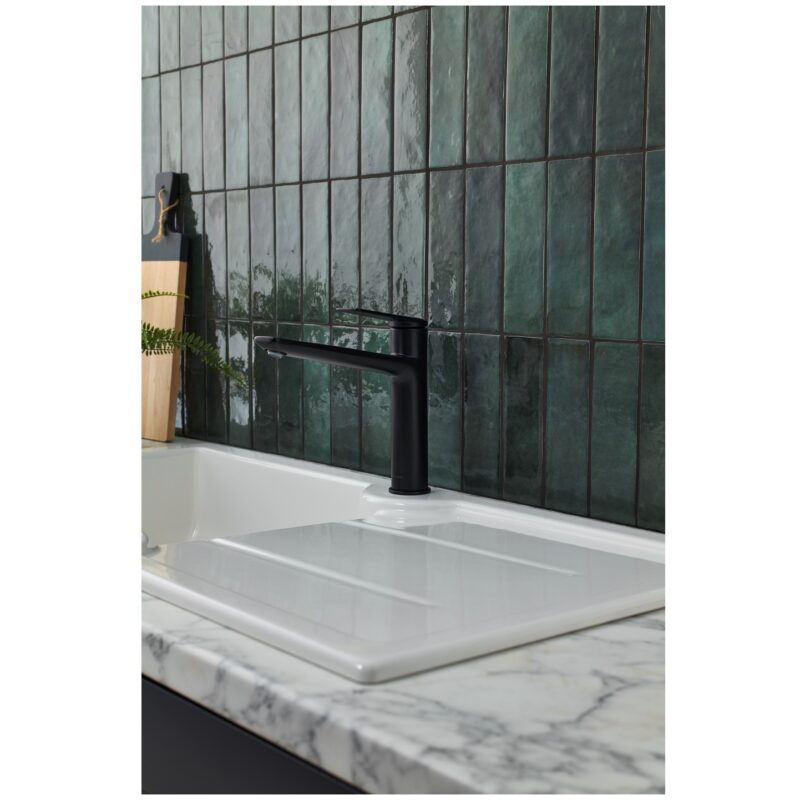 Clearwater Levant Kitchen Sink Mixer Tap Matt Black