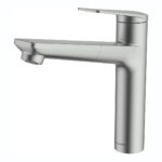 Clearwater Levant Kitchen Sink Mixer Tap with Pull-Out Brushed Nickel