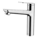 Clearwater Levant Kitchen Sink Mixer Tap with Pull-Out Chrome