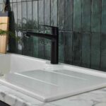 Clearwater Levant Kitchen Sink Mixer Tap with Pull-Out Matt Black