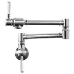 Clearwater Longdon Wall Mounted Pot Filler Tap Chrome