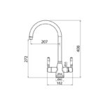 Clearwater Longdon 4 in 1 Chrome Kettle Tap