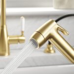 Clearwater Longdon 4 in 1 Brushed Brass Kettle Tap with Rinse