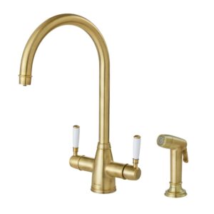 Clearwater Longdon 4 in 1 Kettle Tap with Rinse Brushed Bronze