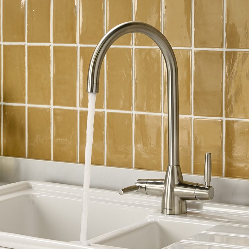 Clearwater Madra 4 in 1 Kettle Tap Brushed Nickel