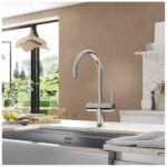 Clearwater Magus C Spout 3 In One Hot Water Kitchen Tap Chrome
