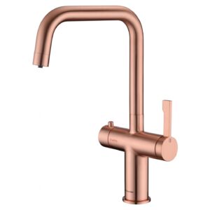 Clearwater Magus U Spout 3 In One Hot Water Kitchen Tap Copper
