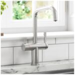 Clearwater Magus U Spout 3 In One Hot Water Kitchen Tap Brushed