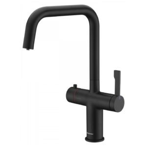 Clearwater Magus U Spout 3 In One Hot Water Kitchen Tap Black