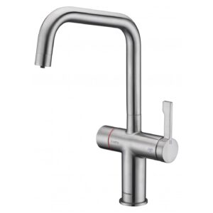 Clearwater Magus 4 In One Hot Water Kitchen Sink Tap Brushed
