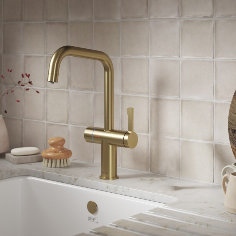 Clearwater Magus 4 in 1 Kettle Tap with Chiller Brushed Brass