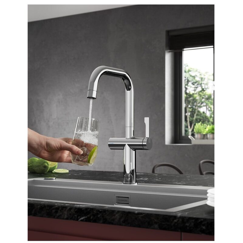 Clearwater Magus 4 In One Hot Water Kitchen Sink Tap Chrome