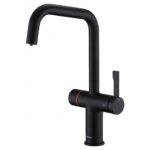 Clearwater Magus 4 in One Hot Water Kitchen Sink Tap Matt Black