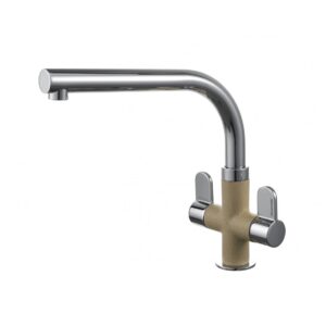 Clearwater Miram Kitchen Sink Mixer Tap Moonstone/Chrome