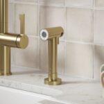 Clearwater Modern Pull Out Hand Spray Brushed Brass