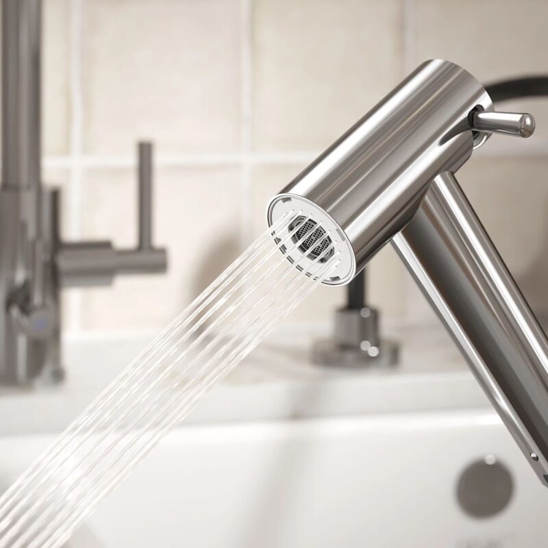 Clearwater Modern Pull Out Spray Chrome
