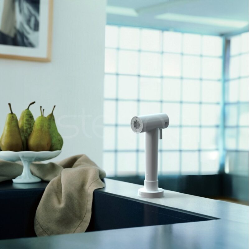 Clearwater Modern Pull Out Spray Matt White