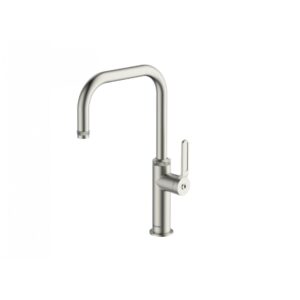 Clearwater Pioneer Single Lever Kitchen Sink Mixer Tap Brushed Nickel