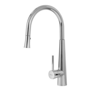 Clearwater Porrima Mono Sink Mixer with Pull-Out Chrome
