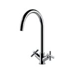 Clearwater Rossi Mono Sink Mixer Brushed Nickel