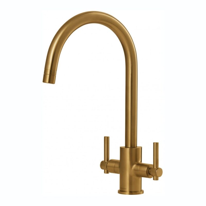 Clearwater Rococo Kitchen Sink Mixer Tap Artisan Brass Clearwater Rococo Kitchen Sink Mixer Tap Artisan Brass