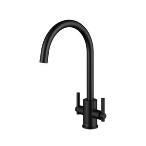 Clearwater Rococo Kitchen Sink Mixer Tap Black Velvet