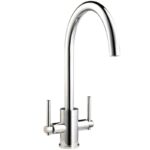 Clearwater Rococo Mono Sink Mixer with Swivel Spout Chrome