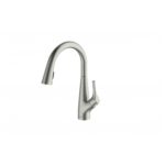 Clearwater Rosetta Pull Out Spray Filter Mixer Tap Brushed Nickel